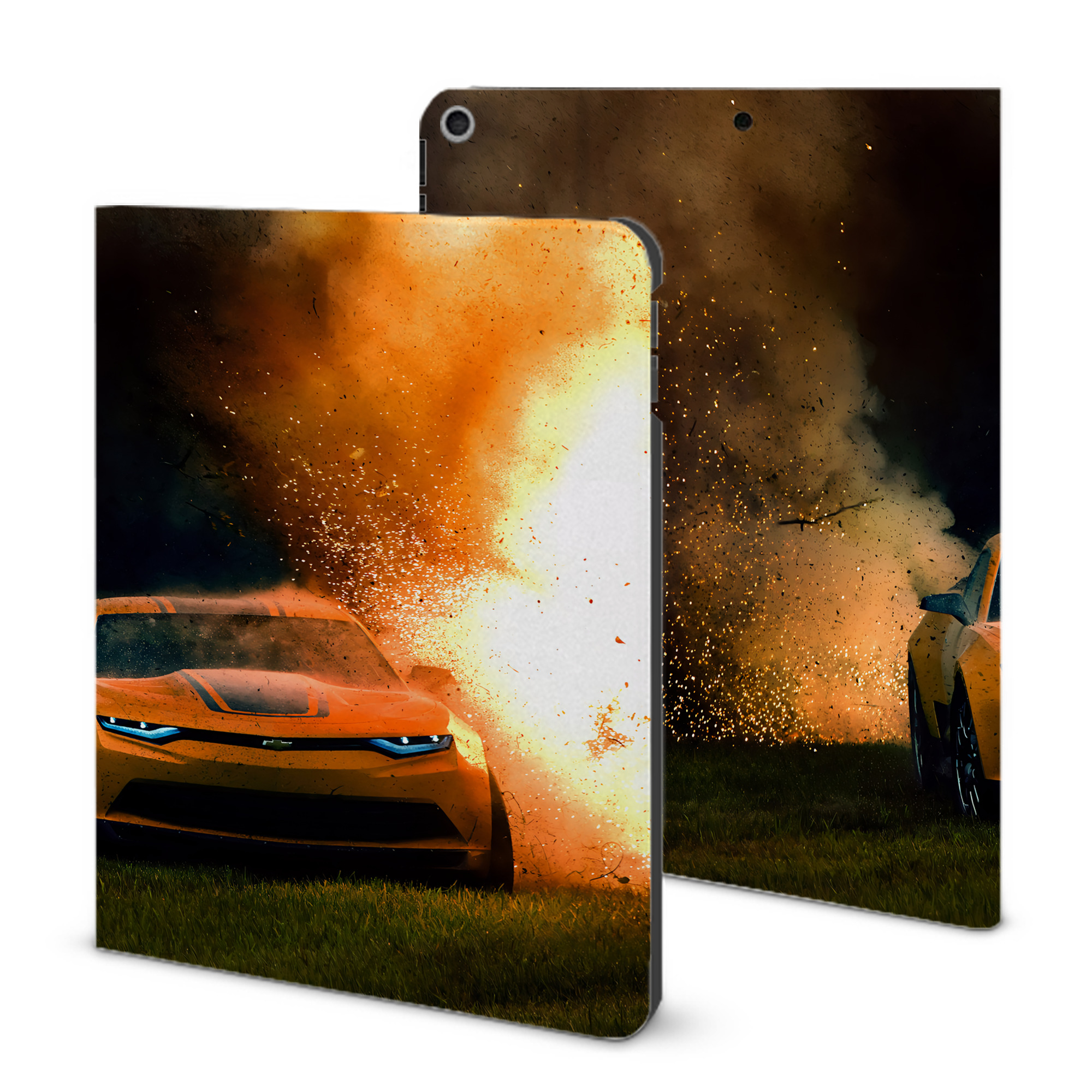 （画像用） Transformers トランスフォーマー IPad ケース ブック型 PUレザー TPU 耐衝撃 軽量 薄型 ペン収納なし 全面保護 IPad 各モデル対応